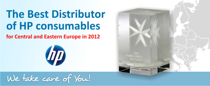 THE BEST DISTRIBUTOR OF HP PRODUCTS IN CEE FOR 2012