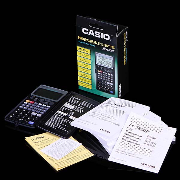 Casio FX 5800 P Calculatrice Programmable