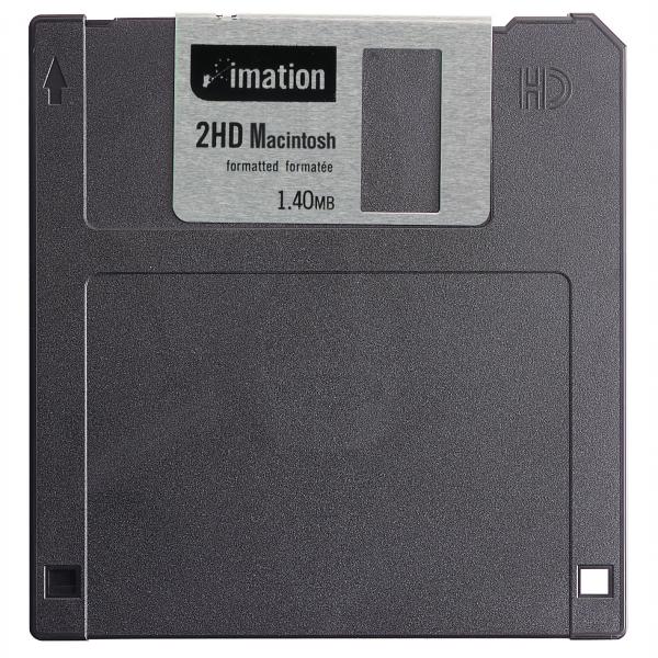 Imation Floppy Disks 10 Pack 1.44MB IBM format New DS/HD floppy diskettes. 