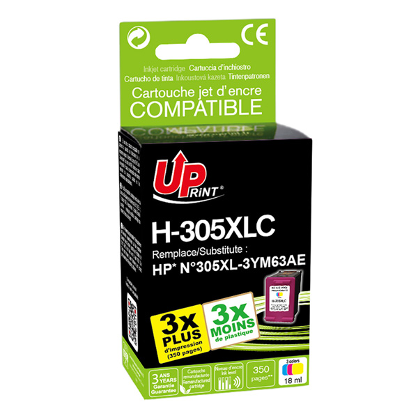 cartouche compatible couleur HP 305XL - 3YM63AE