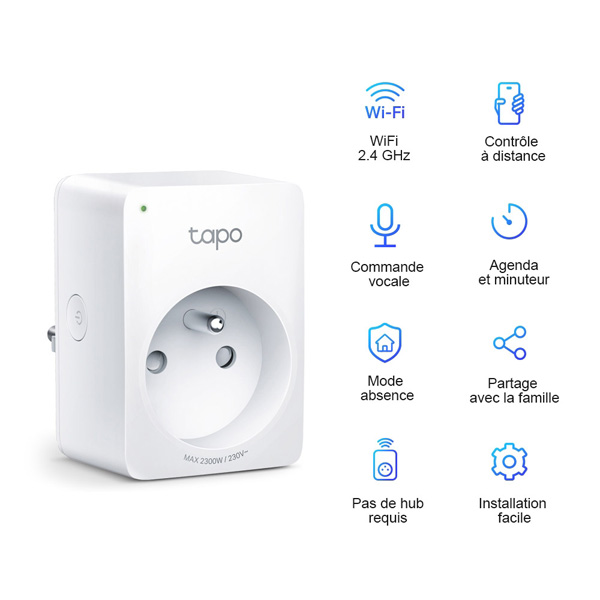 Tp-link Tapo P100 WiFi Smart Plug White