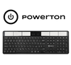 Wireless solar-powered keyboard Powerton